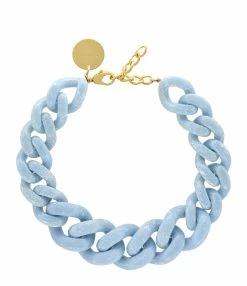 VANESSA BARONI Collier Great Bleu Ciel Marbré
