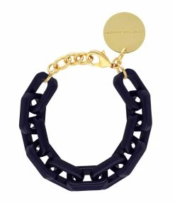 VANESSA BARONI Bracelet Tank Bleu Navy