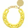 VANESSA BARONI Bracelet Tank Jaune