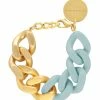 VANESSA BARONI Bracelet Great Doré Bleu