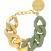 VANESSA BARONI Bracelet Great Doré Menthe