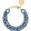 VANESSA BARONI Bracelet Circle Pigeon Blue
