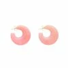VANESSA BARONI Boucles D'oreilles Moon Rose
