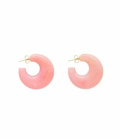 VANESSA BARONI Boucles D'oreilles Moon Rose